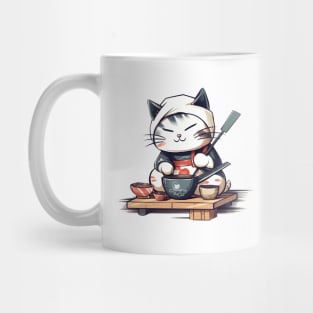 Cooking Cat Mug